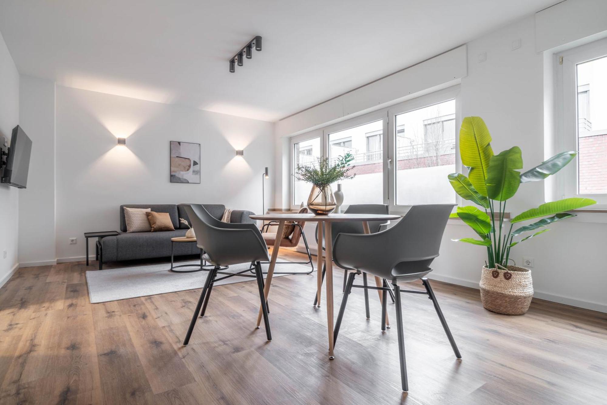 Modern & Minimal - Design-Apartment In Stadtmitte Wesel  Ngoại thất bức ảnh
