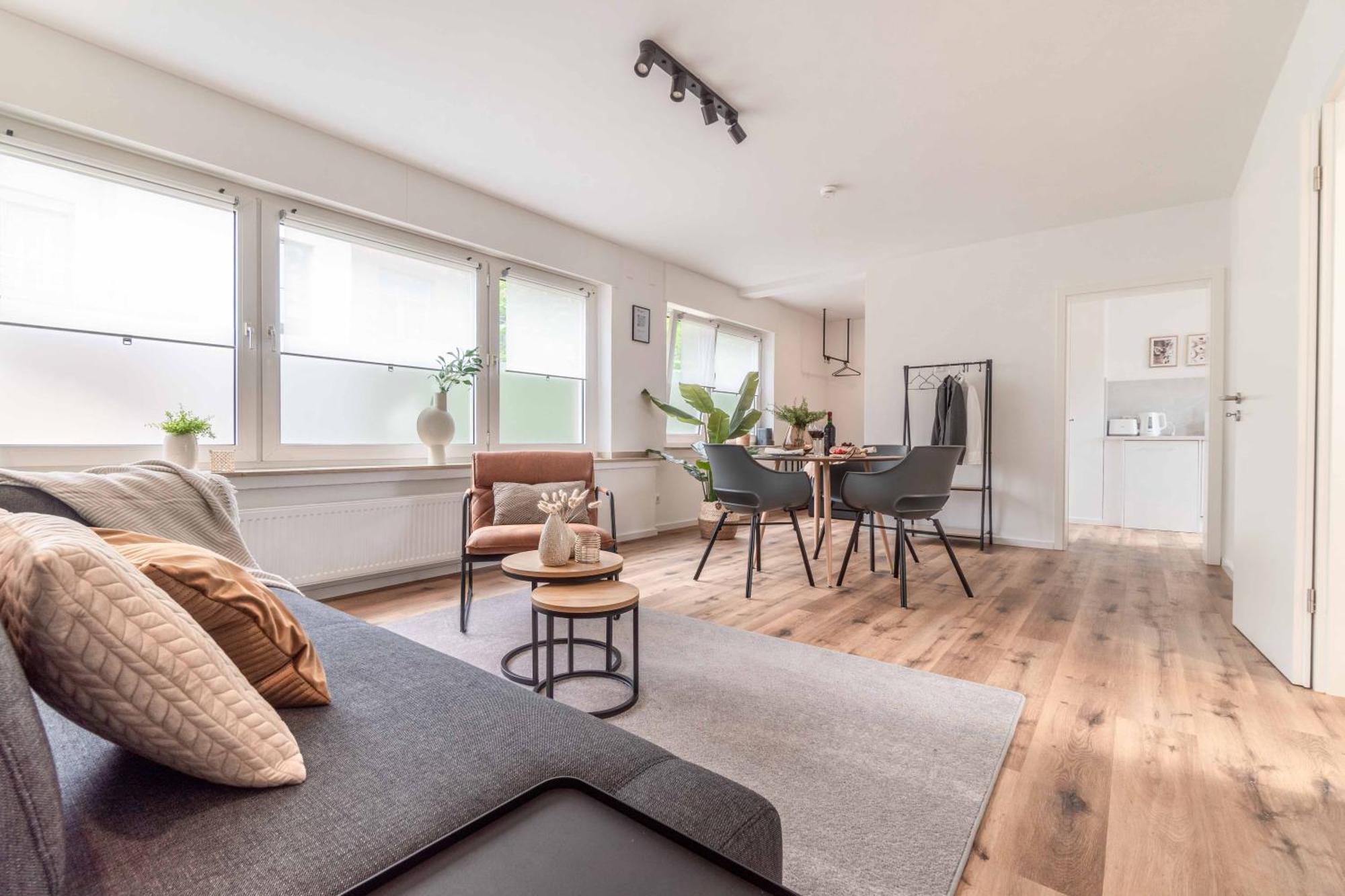 Modern & Minimal - Design-Apartment In Stadtmitte Wesel  Ngoại thất bức ảnh